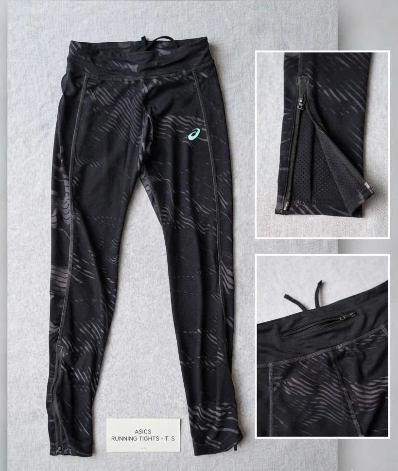 Legging de running Asics noir et gris - Taille S - Très bon état